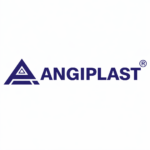 angiplast logo with triangular symbol