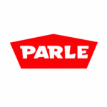 parle logo in bold red design