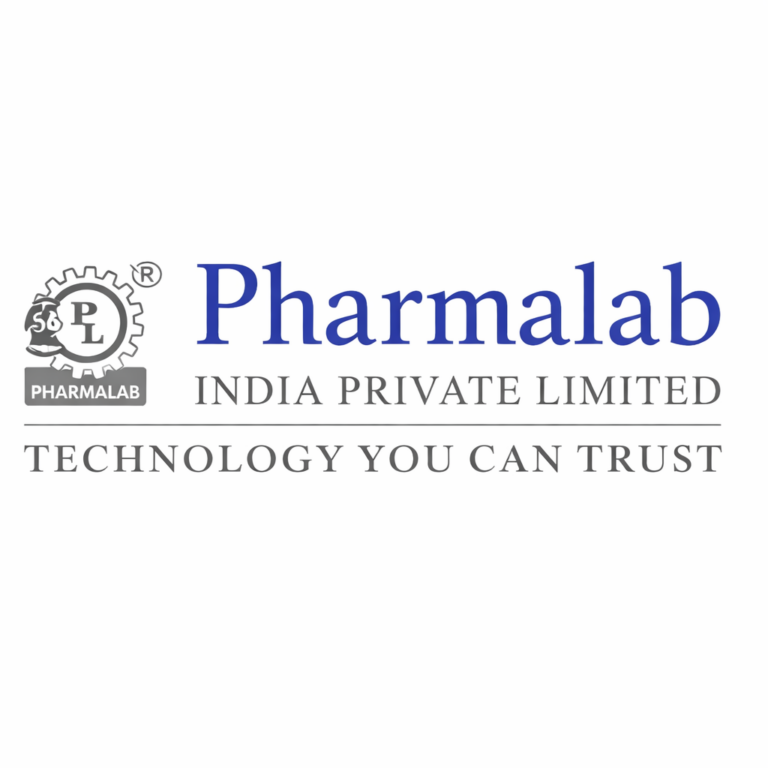 pharmalab logo design concept