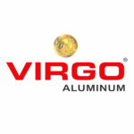 virgo aluminum logo with golden sphere